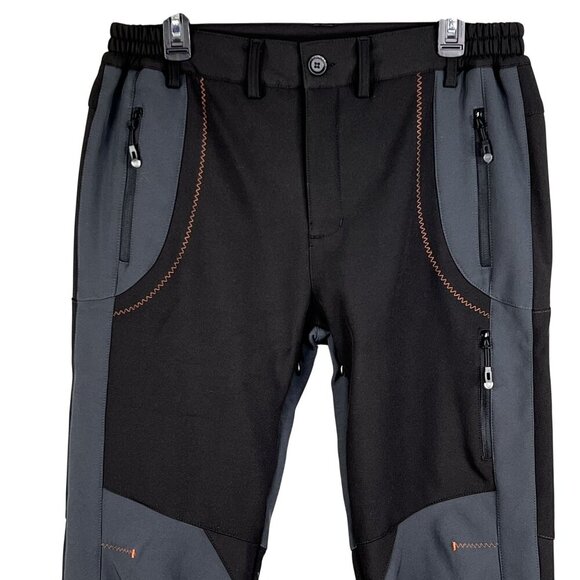 Gash Hao Mens 32x32 Outdoor Hiking Pants Fleece Lining Water-Resistant Softshell - Picture 3 of 16